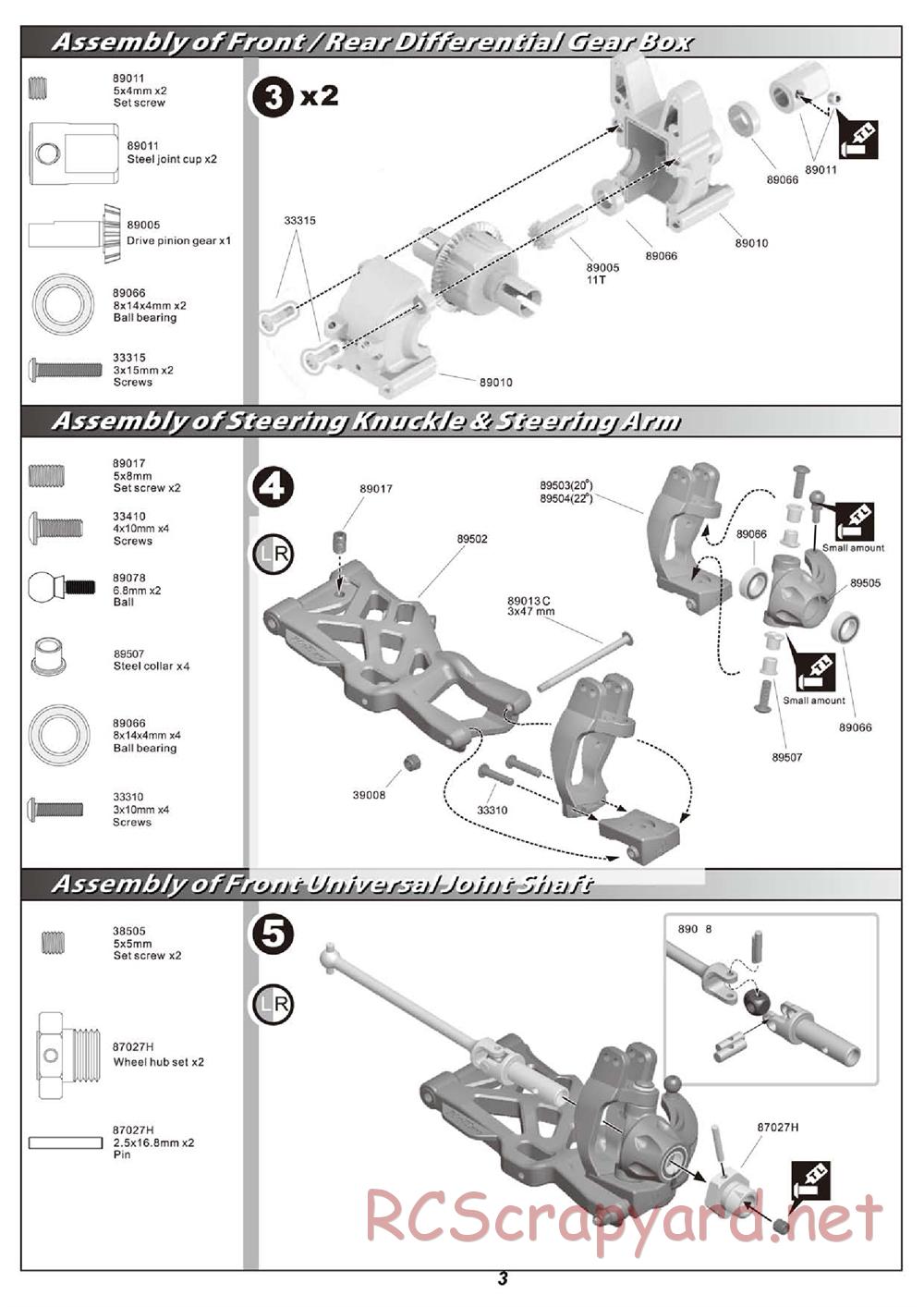 Hobao - Hyper 8SC - Manual - Page 4