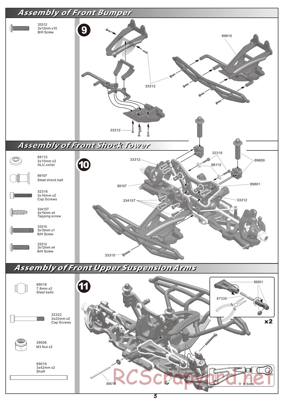 Hobao - Hyper 8SC - Manual - Page 6