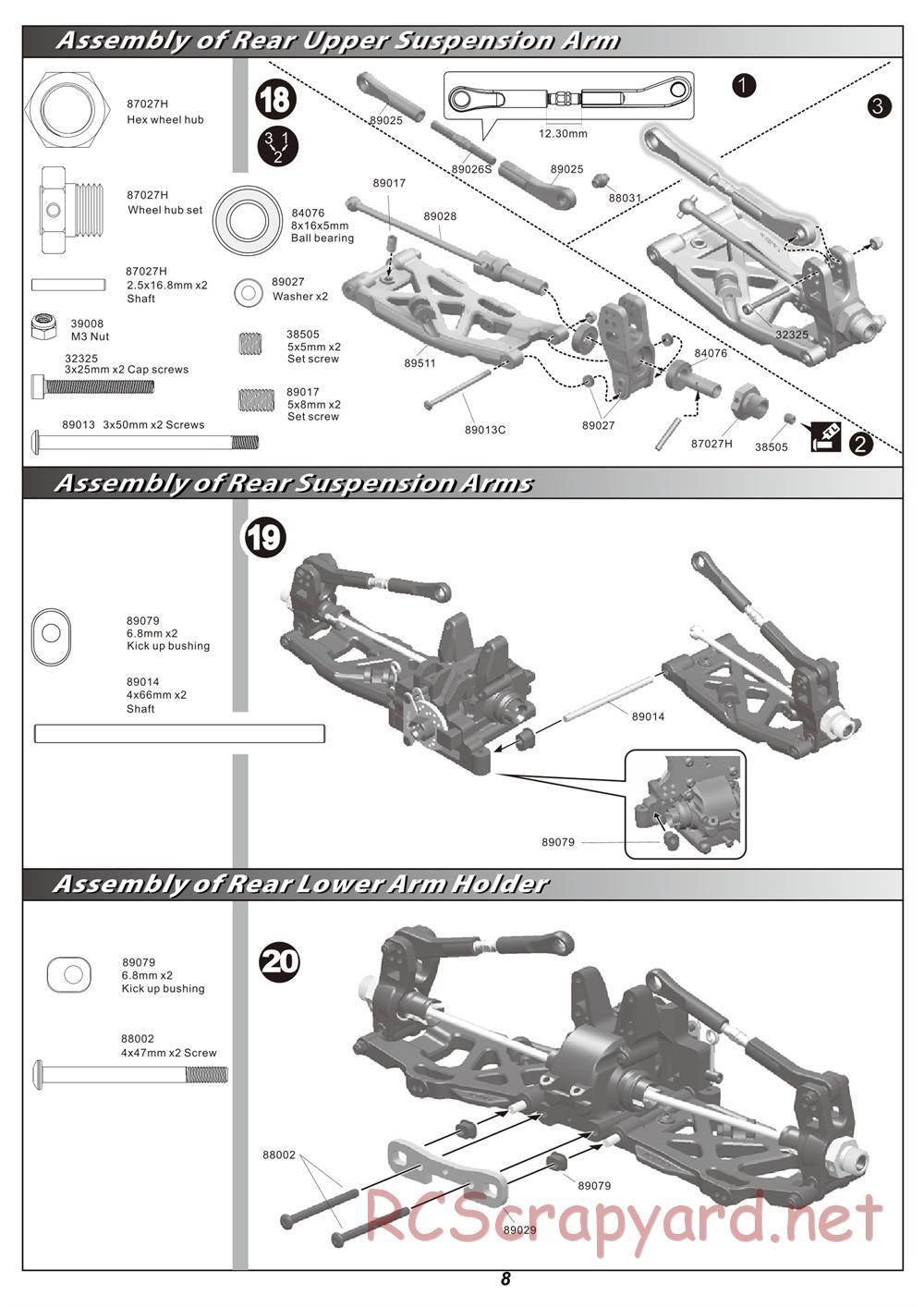 Hobao - Hyper 8SC - Manual - Page 9