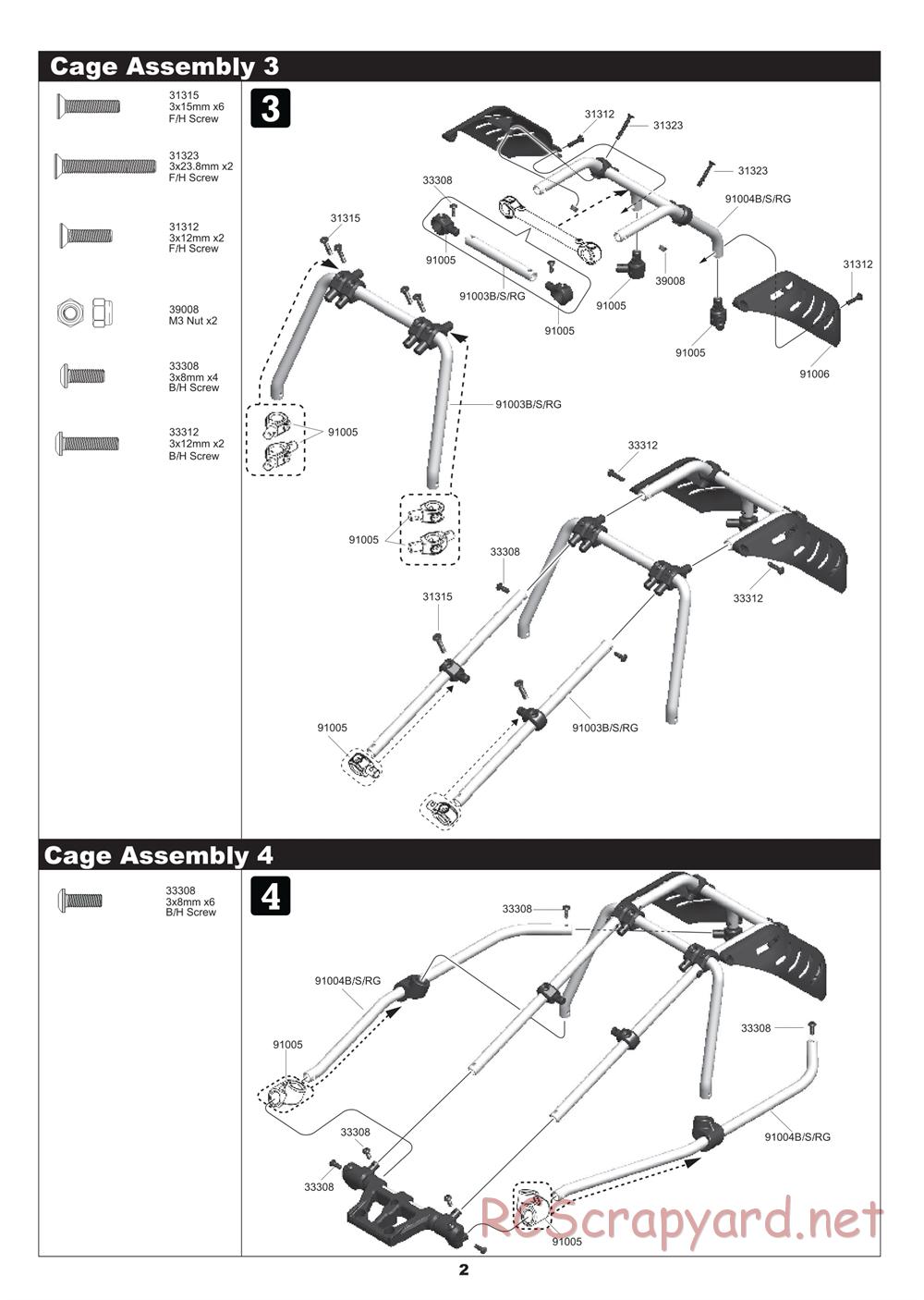 Hobao - Hyper Cage Buggy - Manual - Page 2
