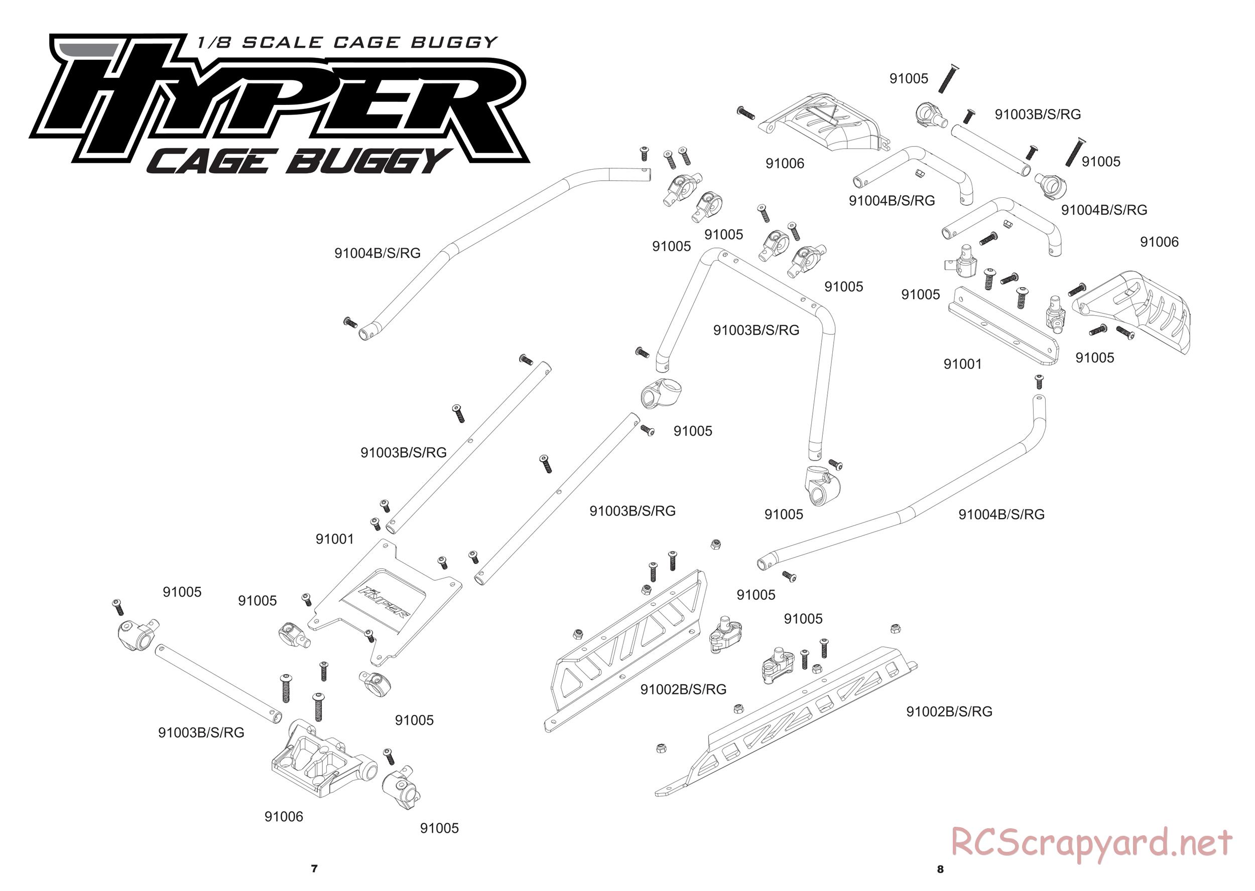 Hobao - Hyper Cage Buggy - Manual - Page 7