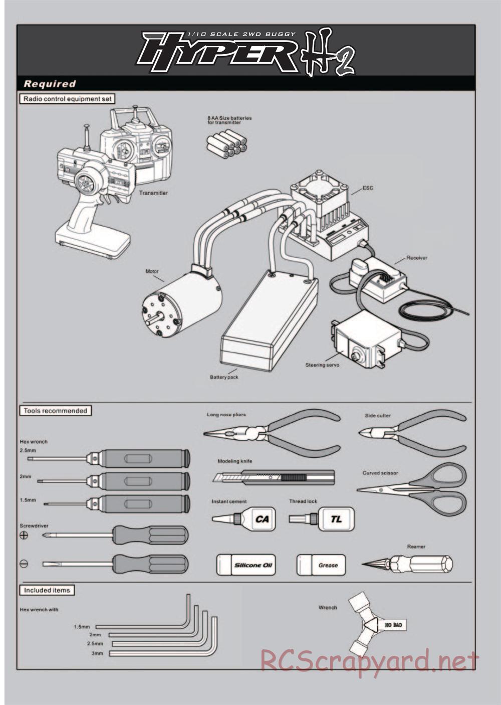 Hobao - Hyper H2 - Manual - Page 2