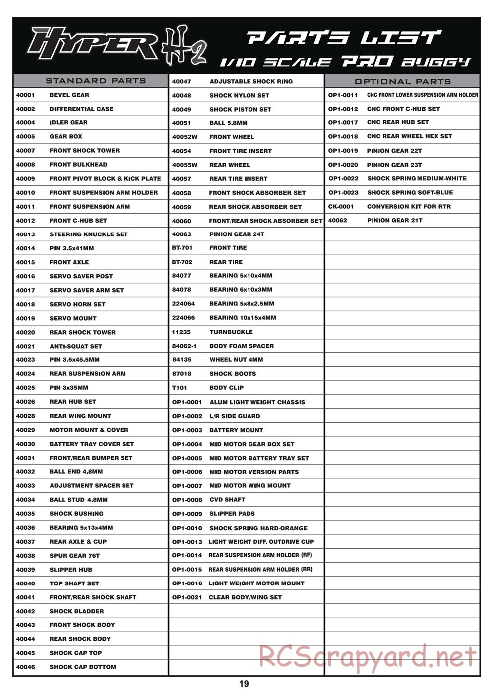 Hobao - Hyper H2 - Manual - Page 20