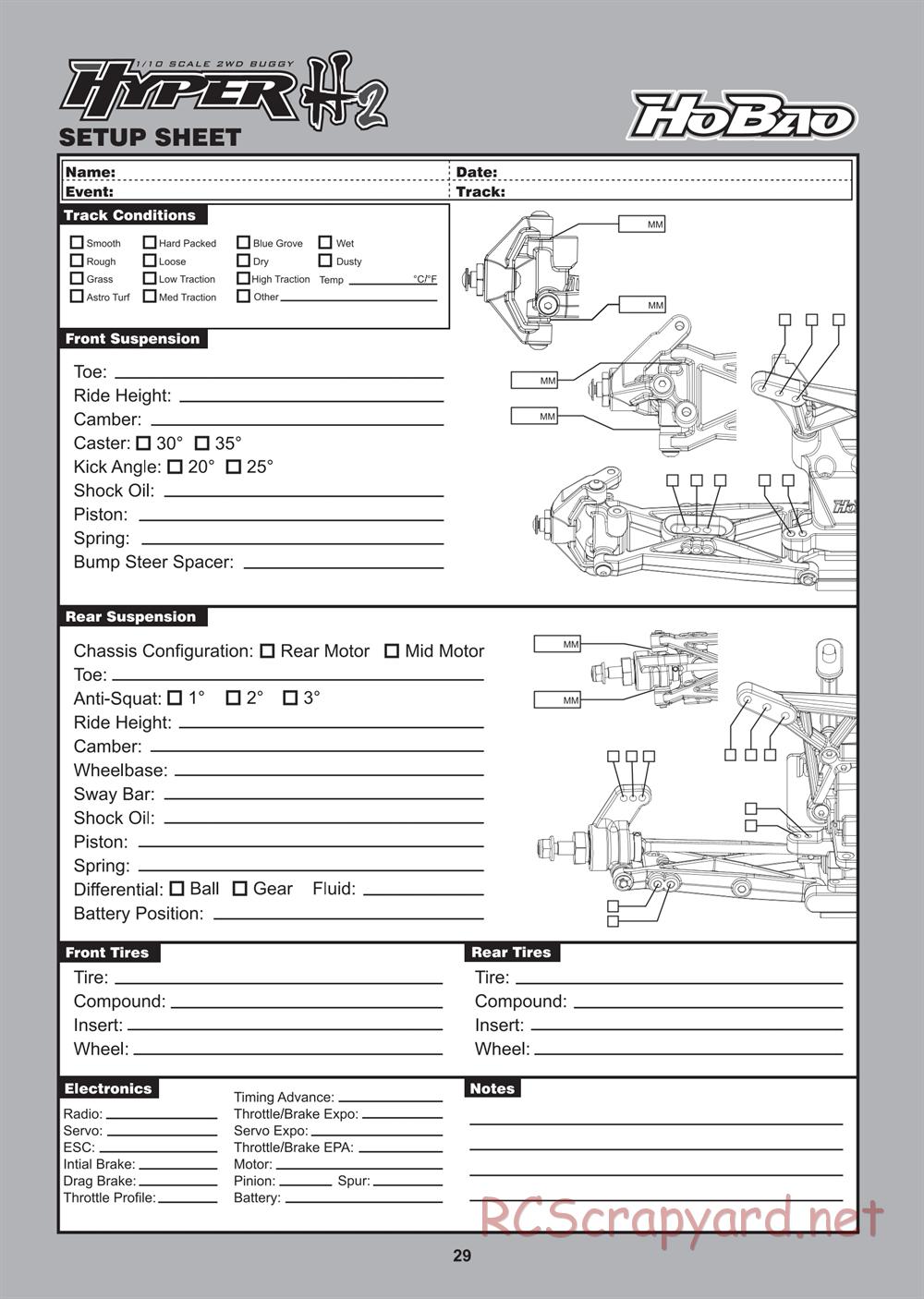 Hobao - Hyper H2 - Manual - Page 30