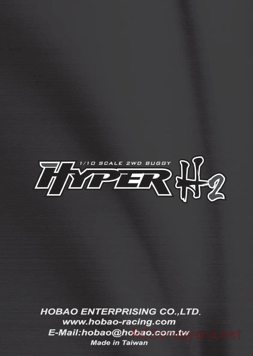 Hobao - Hyper H2 - Manual - Page 31