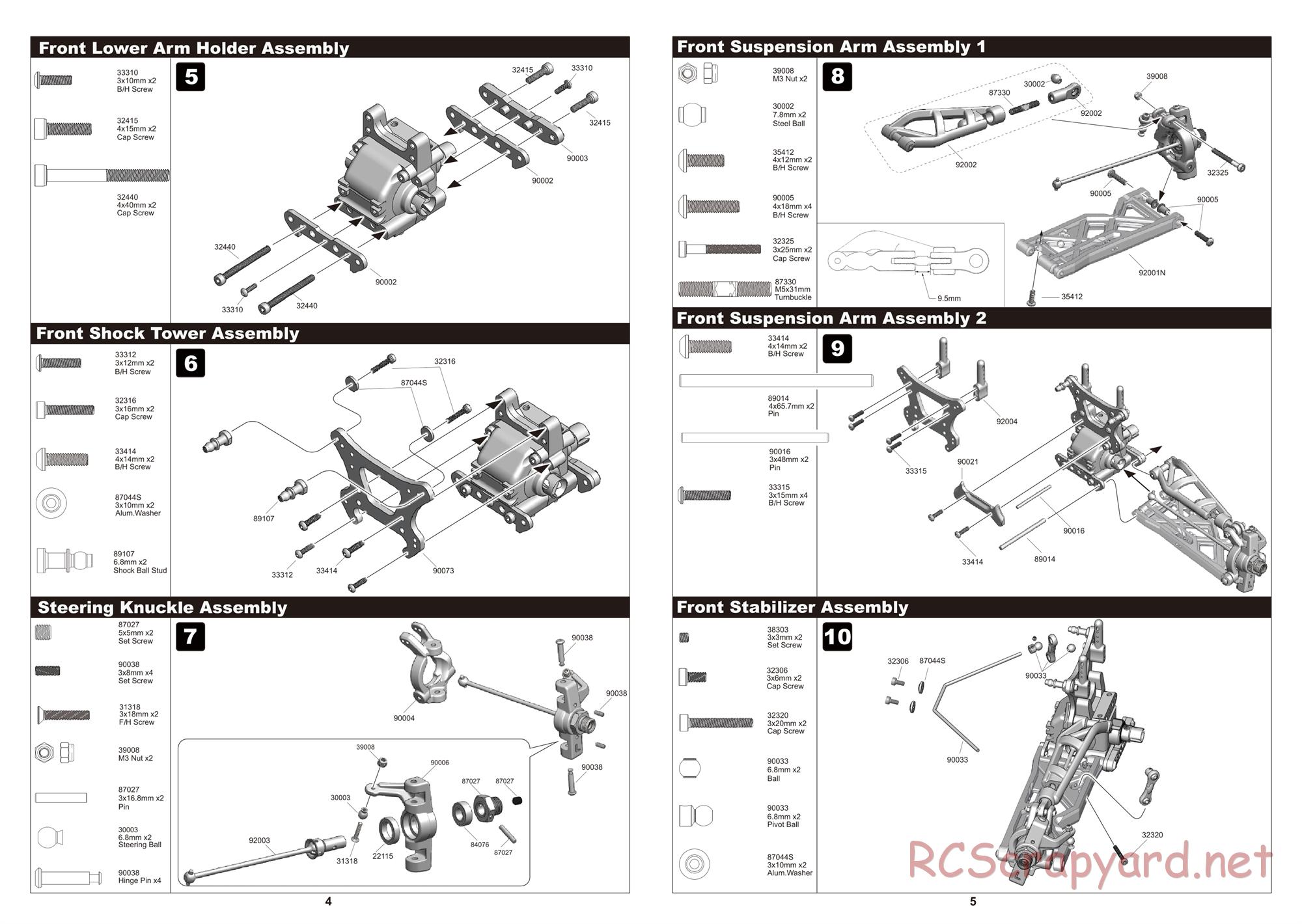 Hobao - Hyper SS Truggy - Manual - Page 3