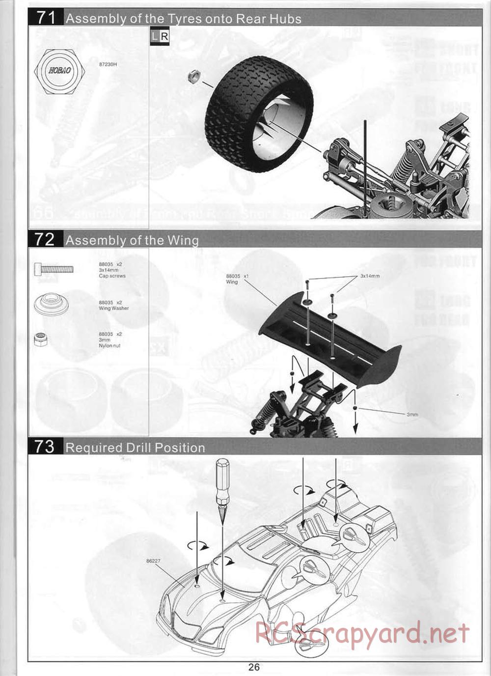 Hobao - Hyper ST Pro - Manual - Page 28