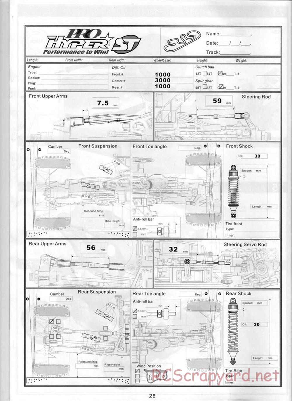 Hobao - Hyper ST Pro - Manual - Page 30