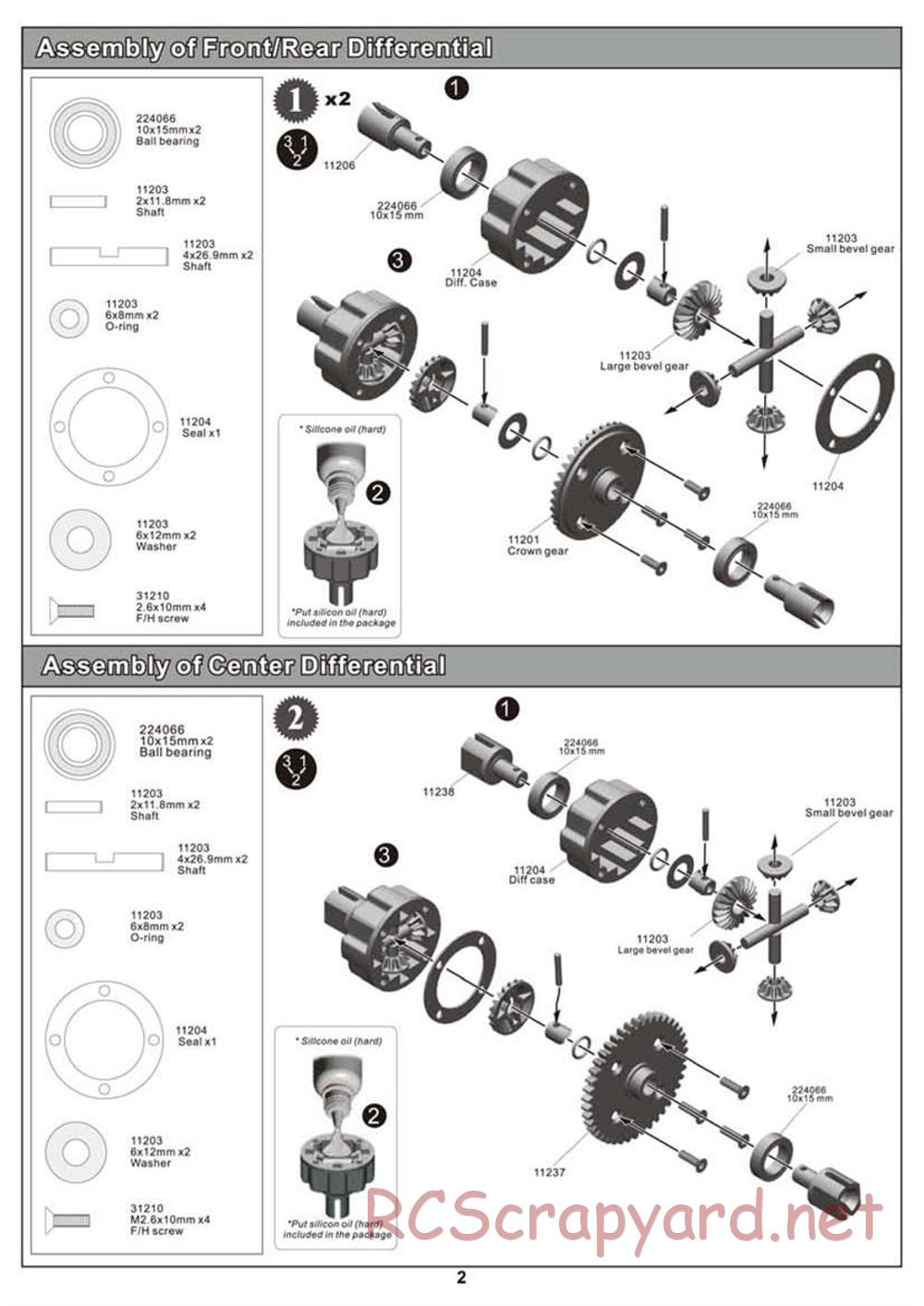 Hobao - Hyper TT Nitro - Manual - Page 3