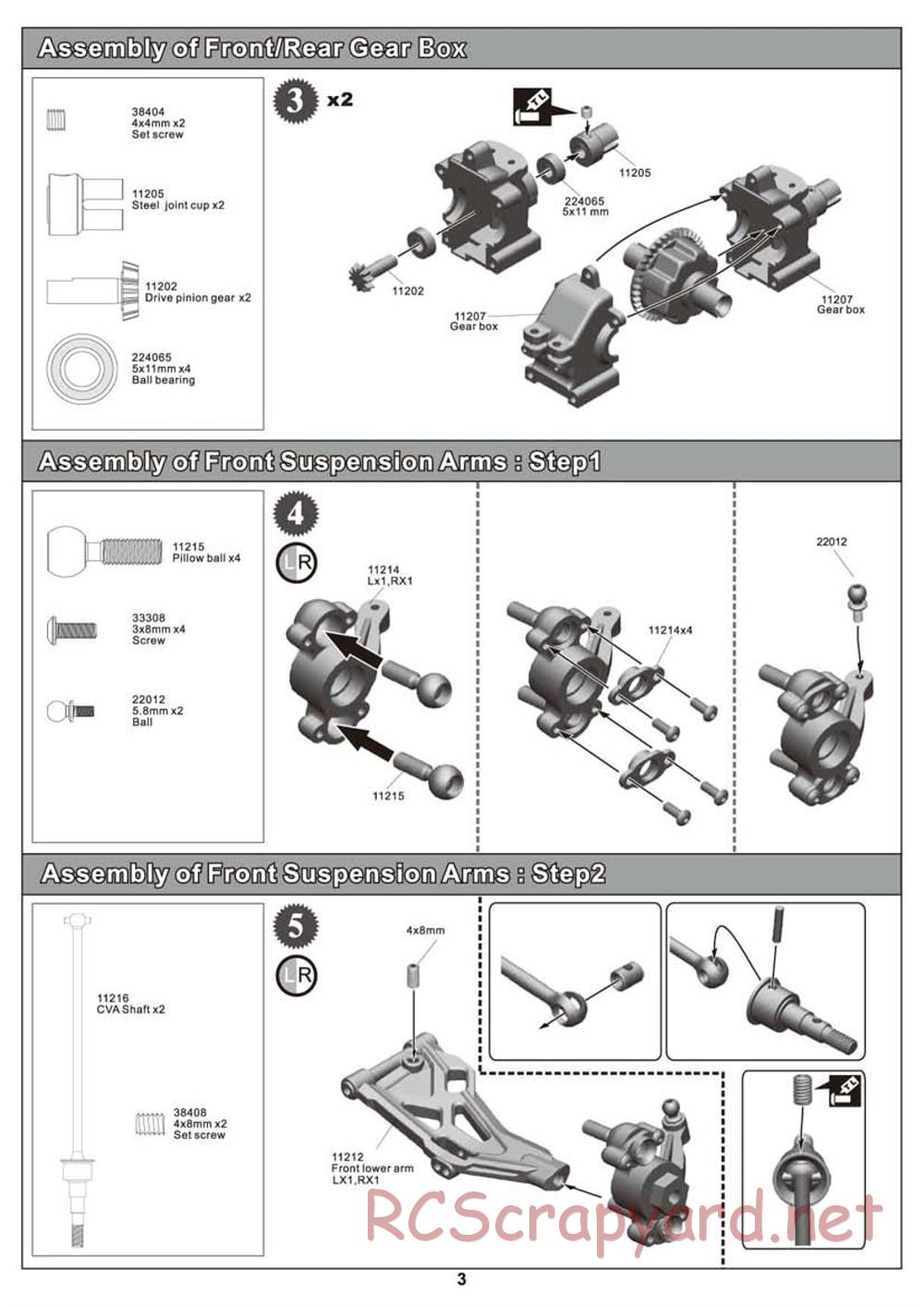 Hobao - Hyper TT Nitro - Manual - Page 4
