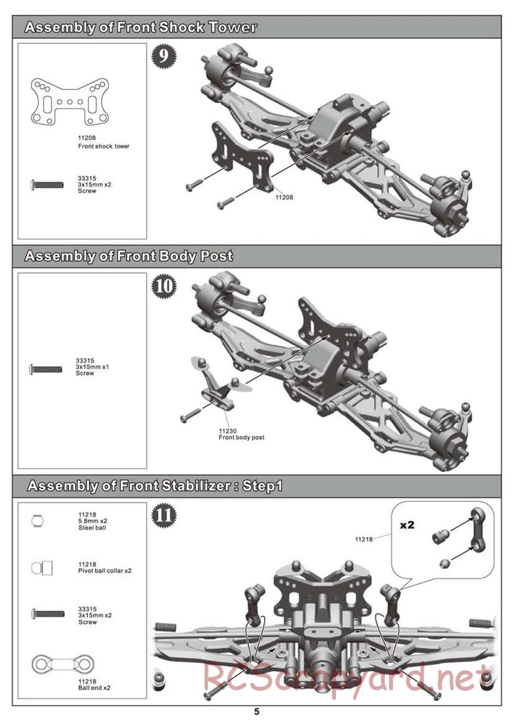 Hobao - Hyper TT Nitro - Manual - Page 6