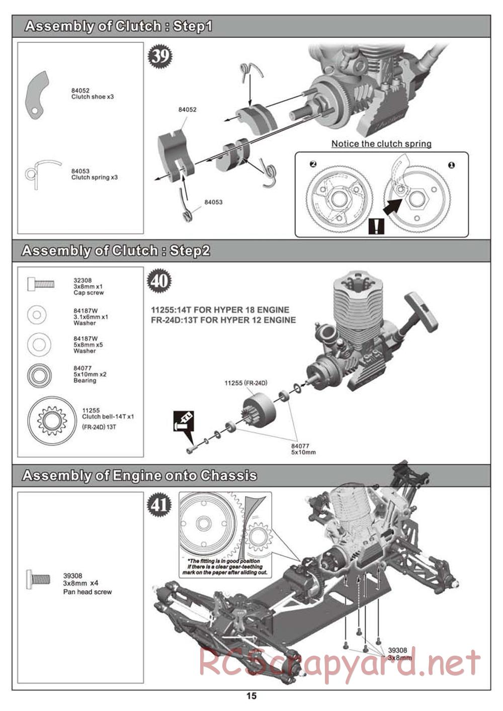 Hobao - Hyper TT Nitro - Manual - Page 16