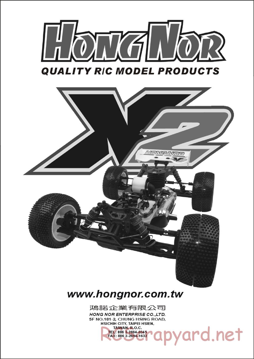 Hong-Nor - X2-CRT - Manual - Page 30