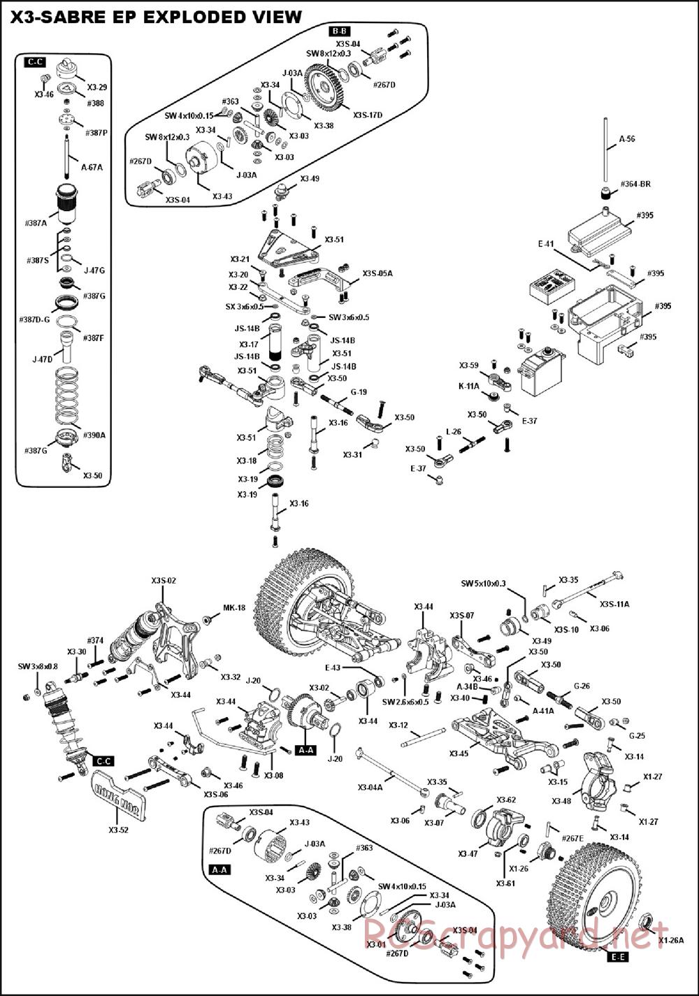 Hong-Nor - X3 Sabre-e - Manual - Page 33