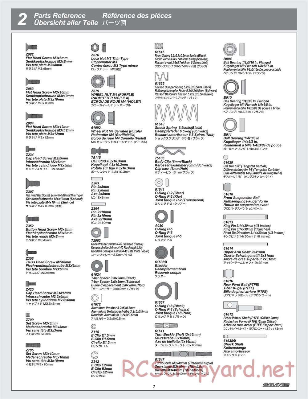 Hot Bodies - Cyclone 12 - Manual - Page 7