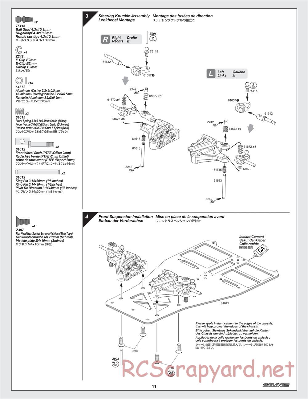 Hot Bodies - Cyclone 12 - Manual - Page 11