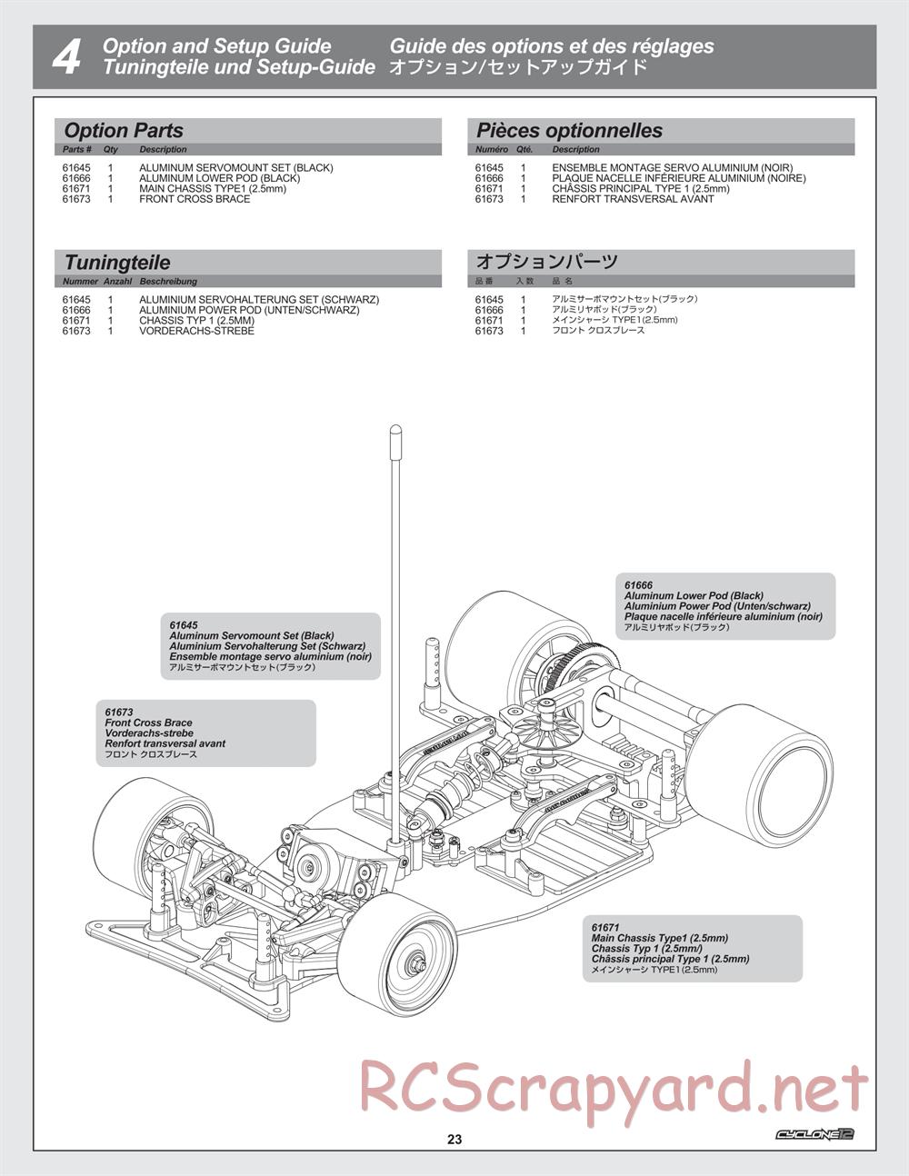 Hot Bodies - Cyclone 12 - Manual - Page 23