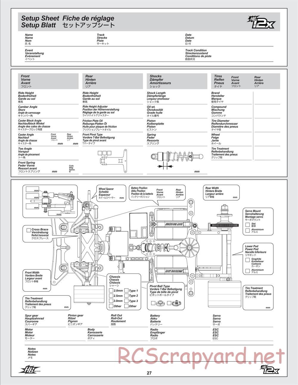 Hot Bodies - Cyclone 12X - Manual - Page 27