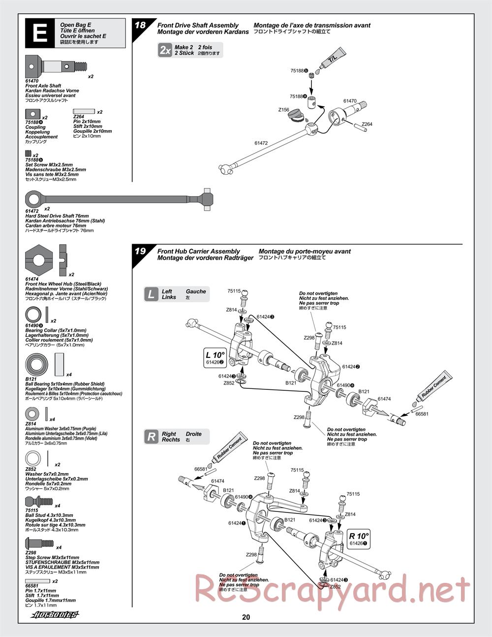 Hot Bodies - Cyclone D4 - Manual - Page 20
