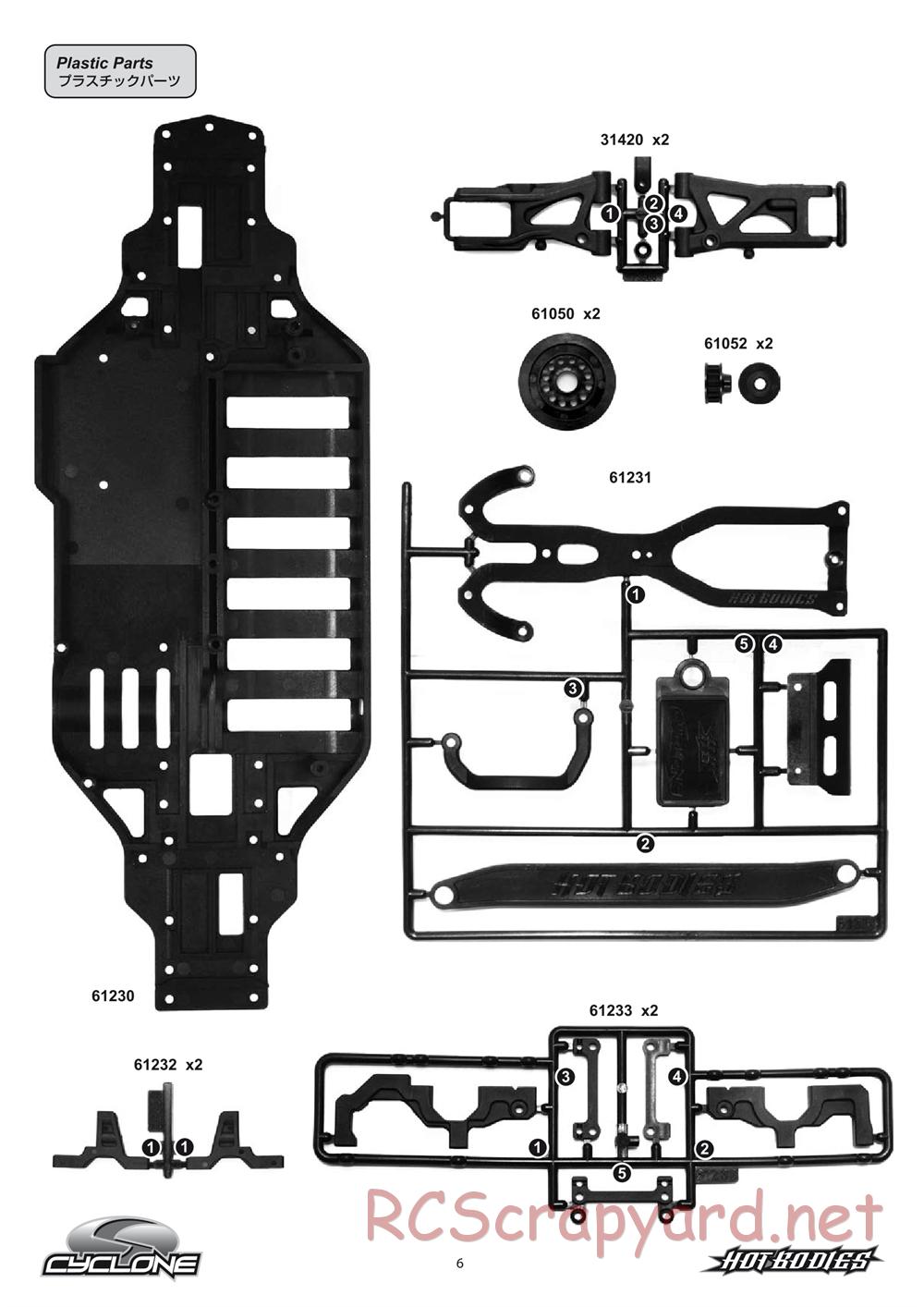 Hot Bodies - Cyclone S - Manual - Page 6