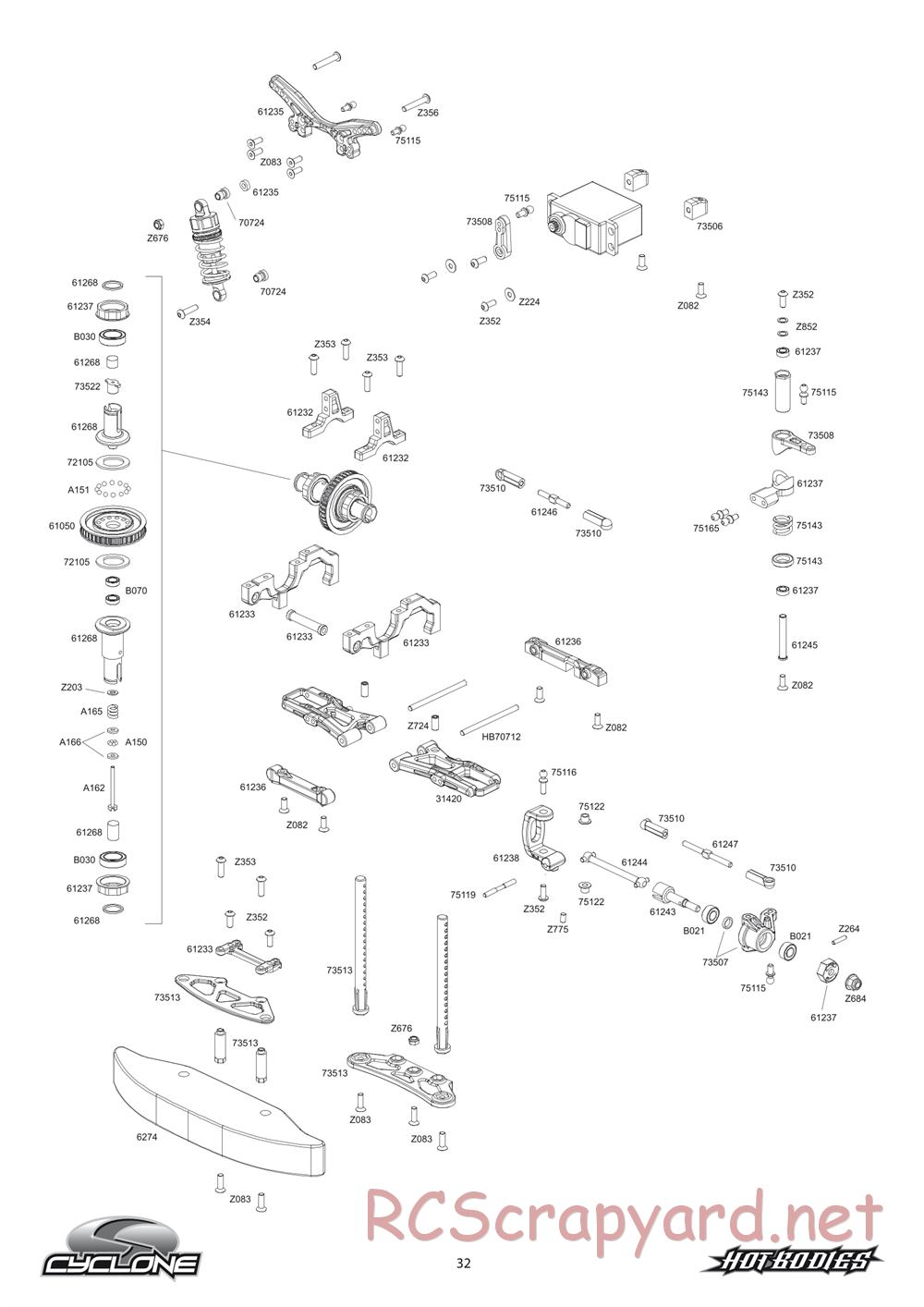 Hot Bodies - Cyclone S - Manual - Page 32