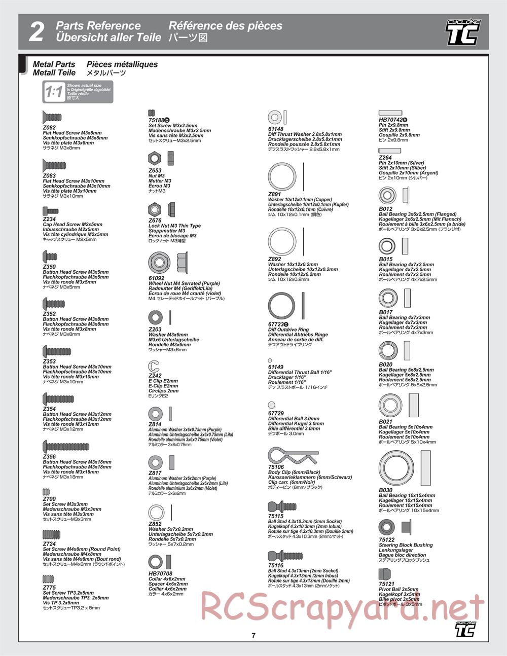 Hot Bodies - Cyclone TC - Manual - Page 7
