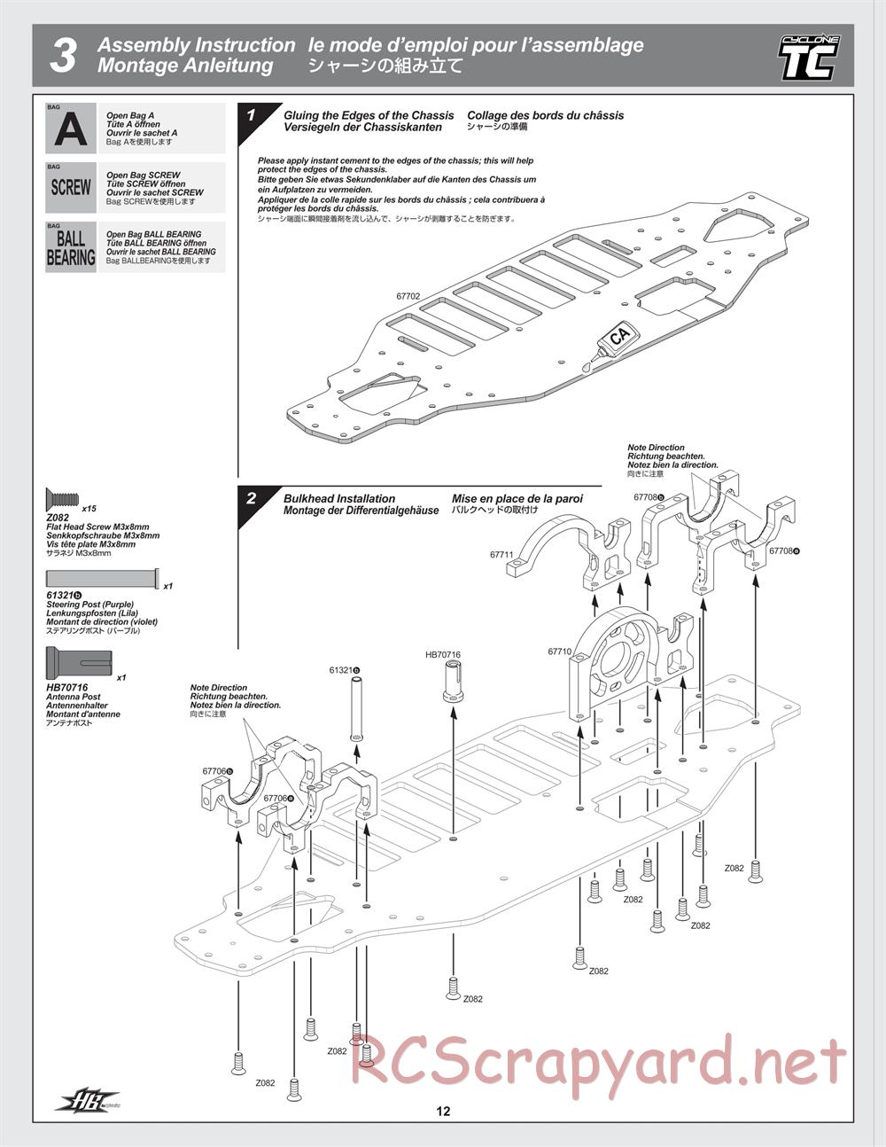 Hot Bodies - Cyclone TC - Manual - Page 12
