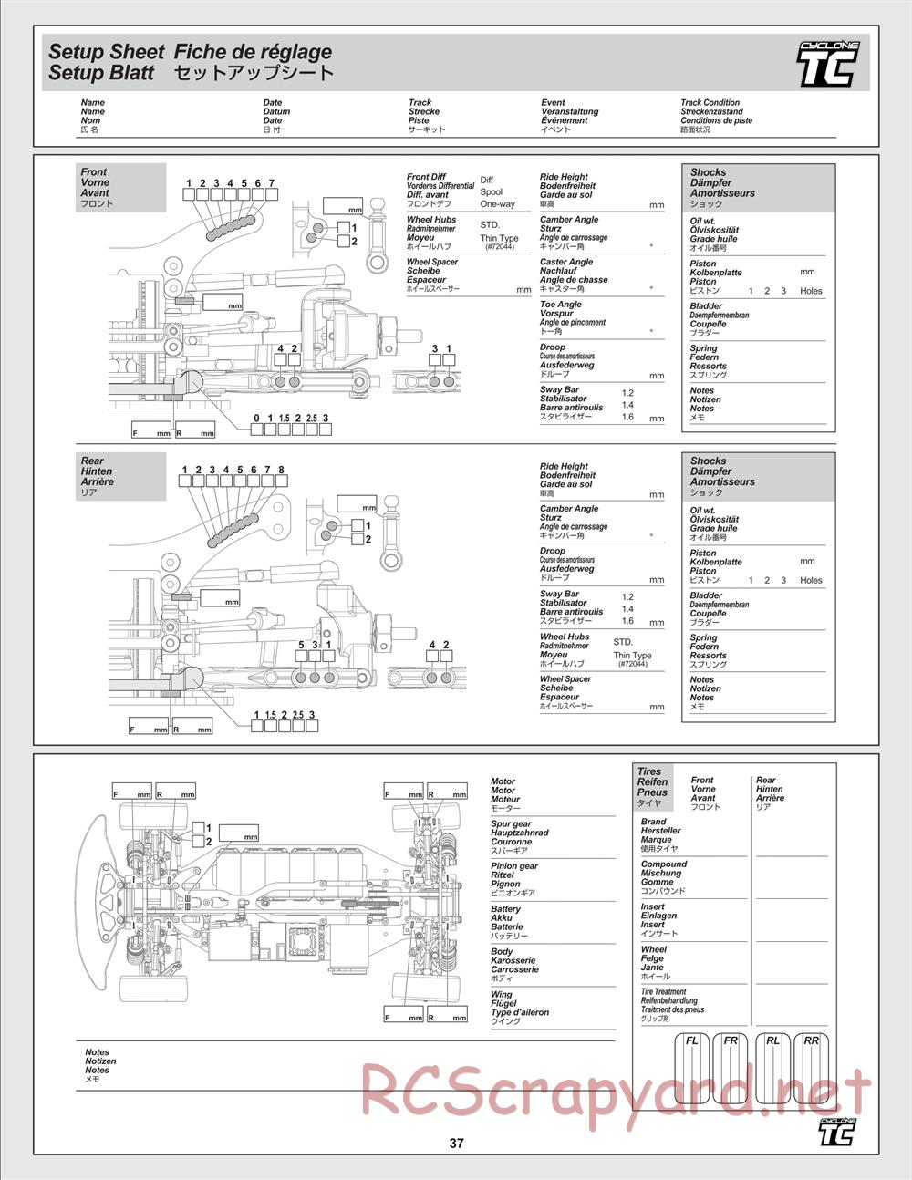Hot Bodies - Cyclone TC - Manual - Page 37