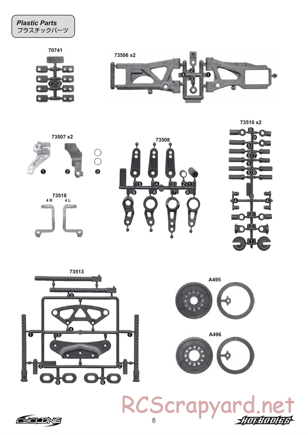 Hot Bodies - Cyclone - Manual - Page 8