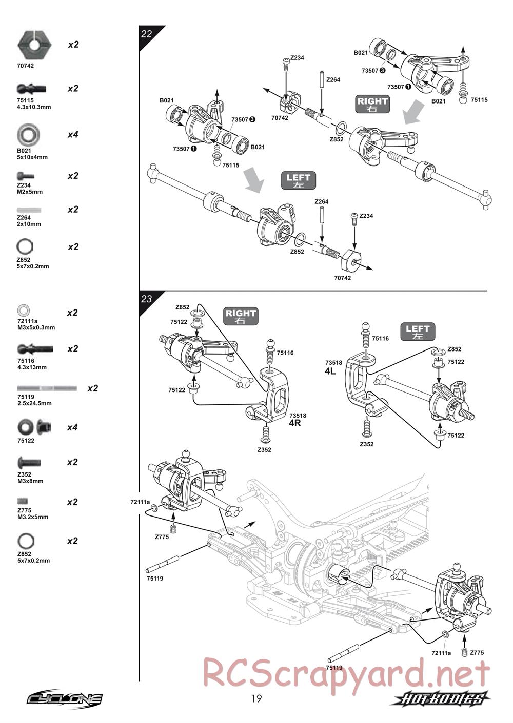 Hot Bodies - Cyclone - Manual - Page 19
