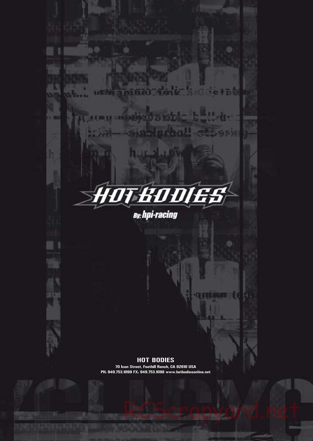 Hot Bodies - Cyclone - Manual - Page 36