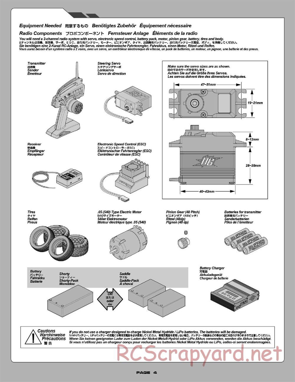 Hot Bodies - D413 - Manual - Page 4