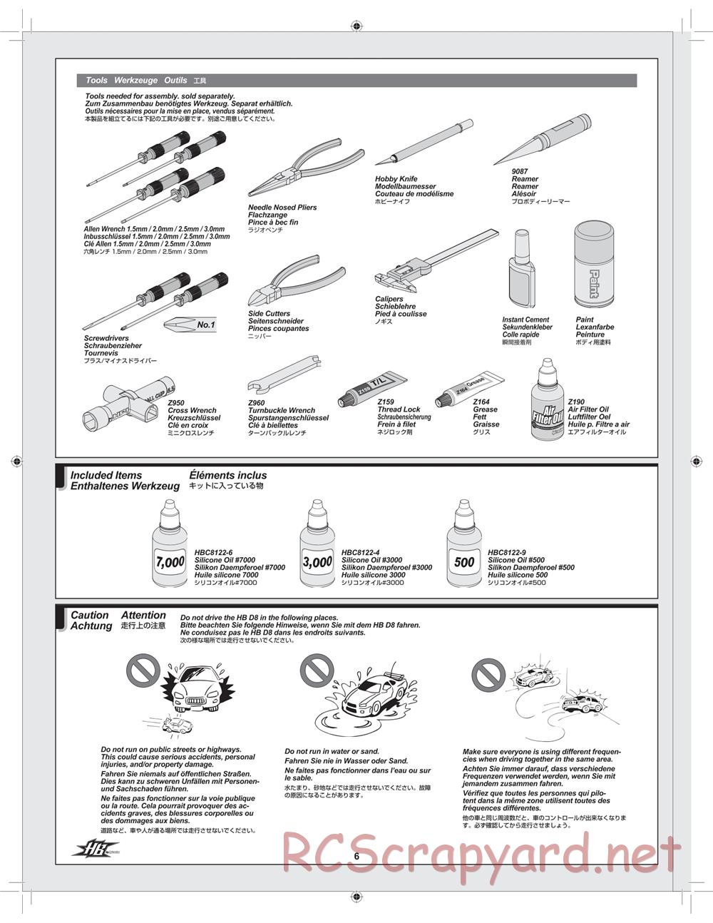 Hot Bodies - D8 Hara Edition - Manual - Page 6