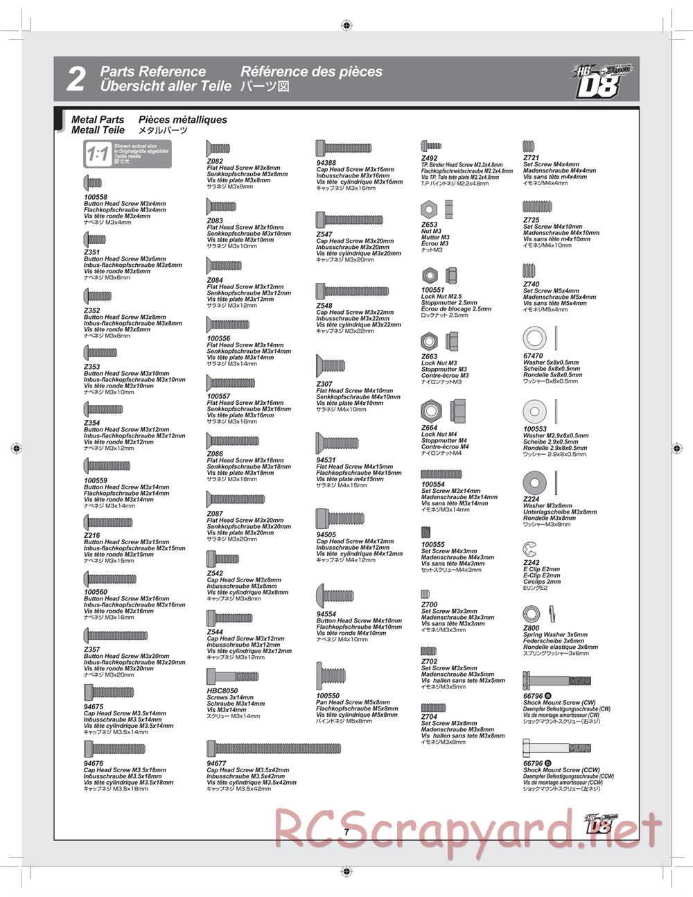 Hot Bodies - D8 Hara Edition - Manual - Page 7