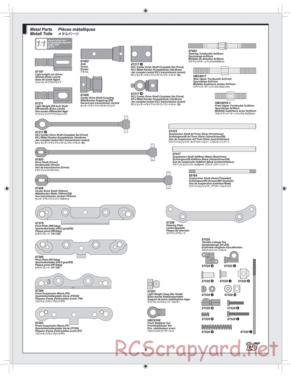 Hot Bodies - D8 Hara Edition - Manual - Page 9