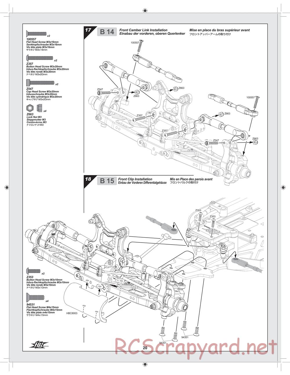 Hot Bodies - D8 Hara Edition - Manual - Page 20