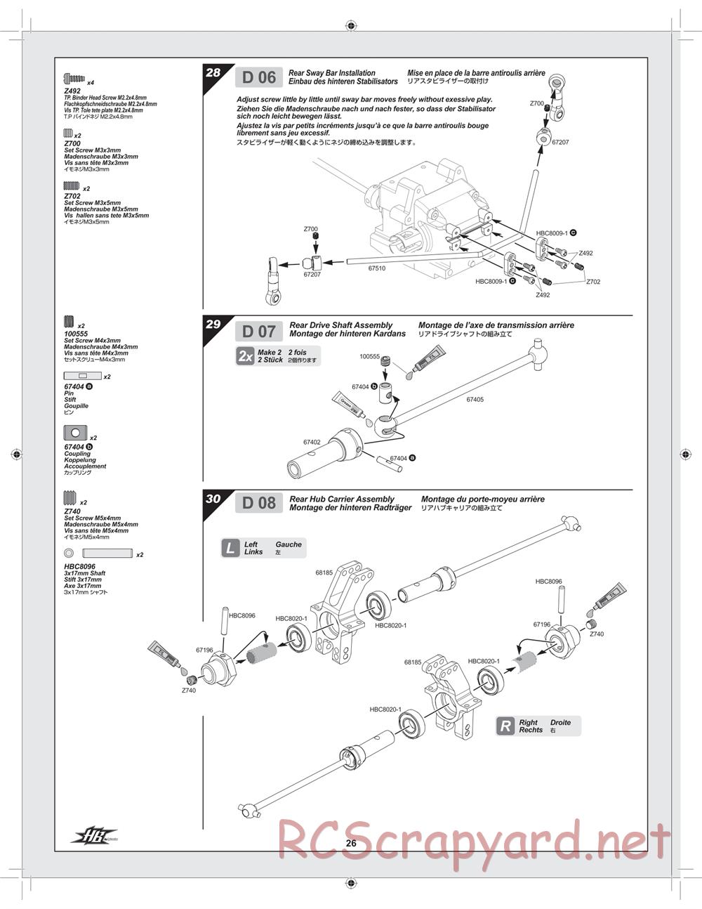 Hot Bodies - D8 Hara Edition - Manual - Page 26