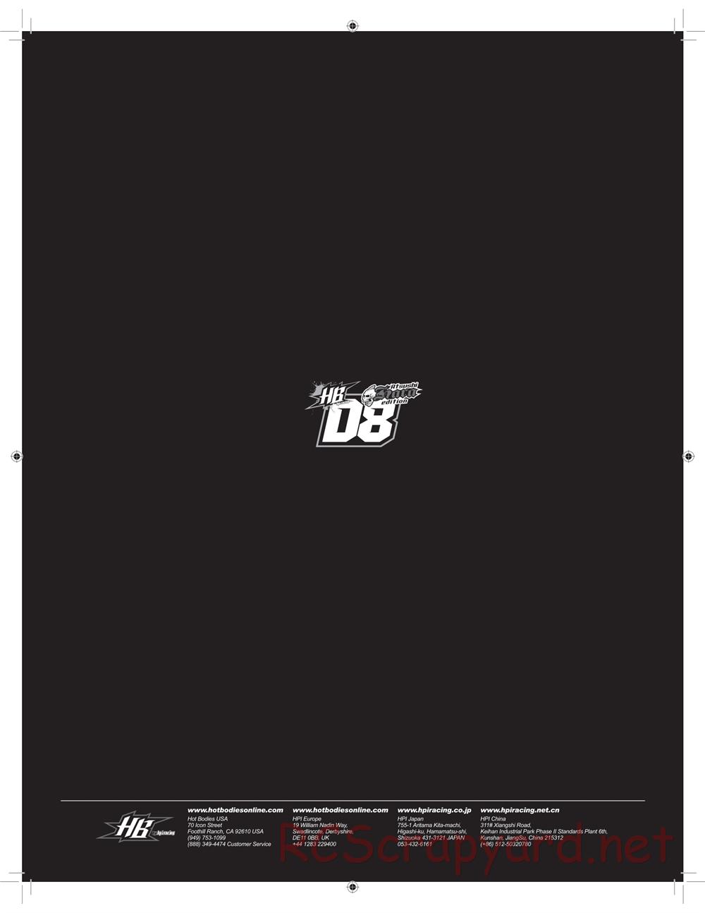 Hot Bodies - D8 Hara Edition - Manual - Page 52