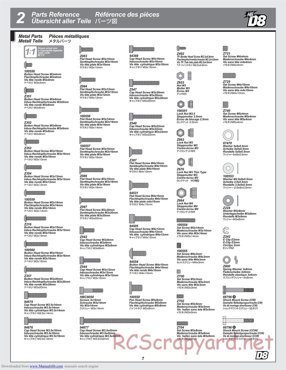 Hot Bodies - D8 - Manual - Page 7