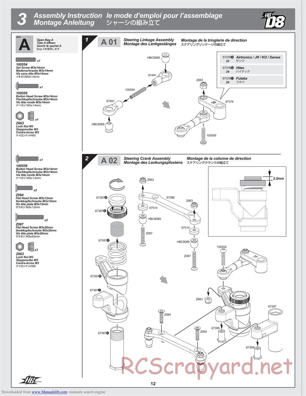 Hot Bodies - D8 - Manual - Page 12