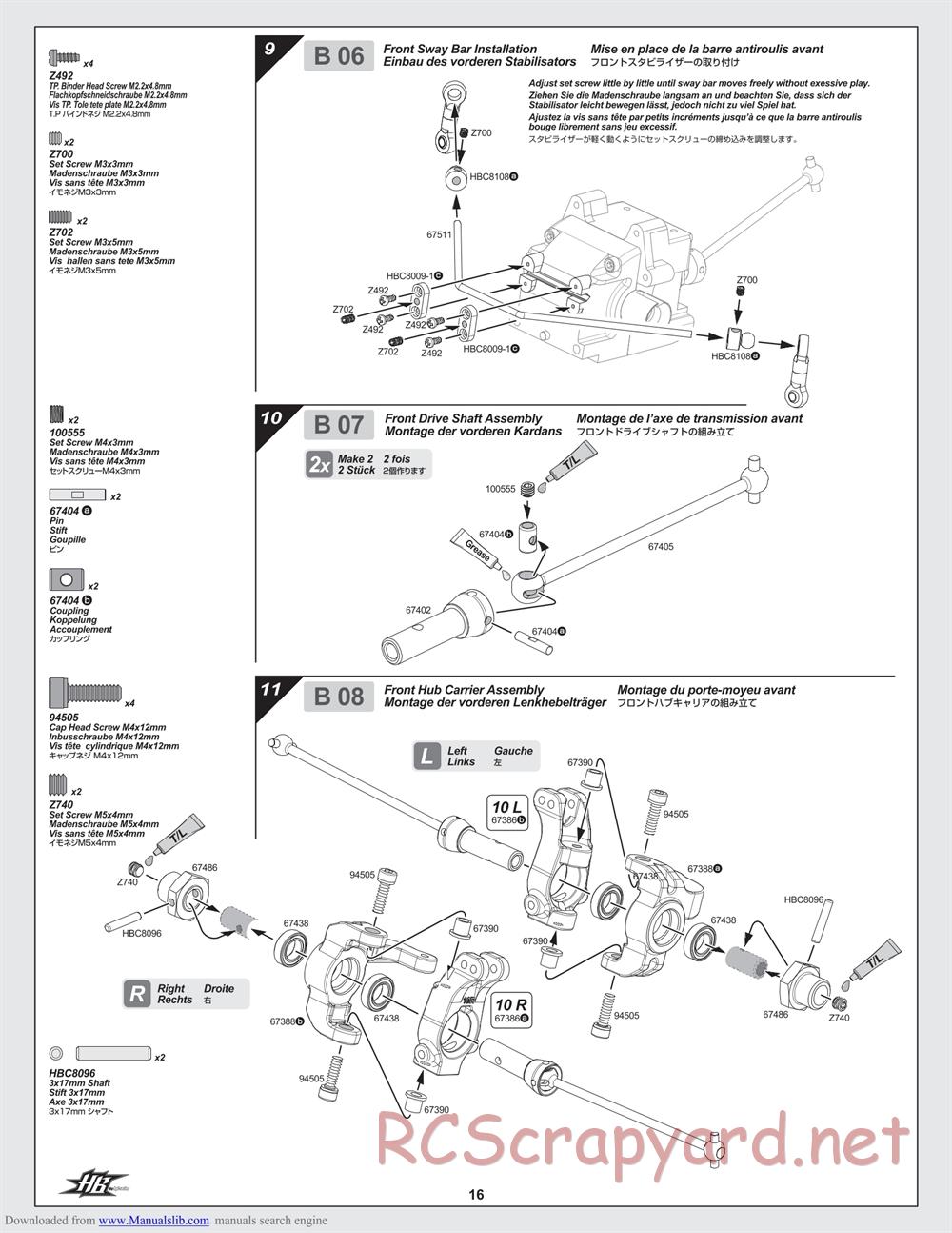 Hot Bodies - D8 - Manual - Page 16