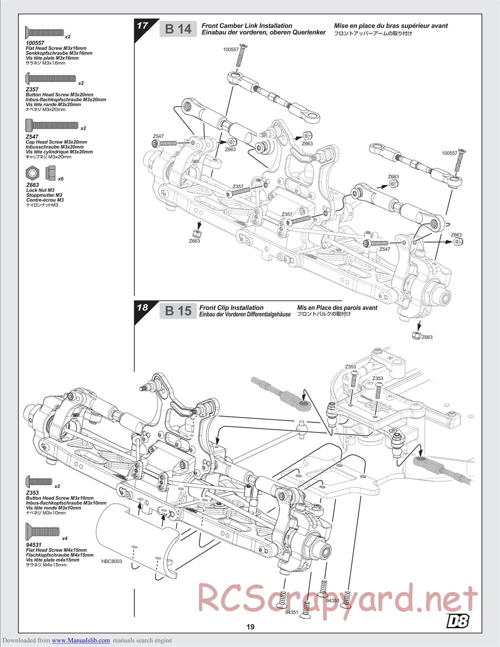 Hot Bodies - D8 - Manual - Page 19