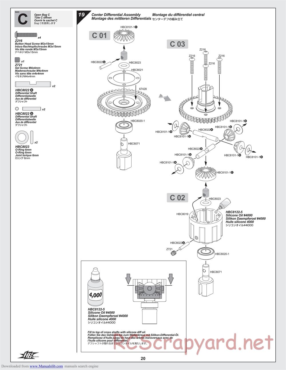 Hot Bodies - D8 - Manual - Page 20