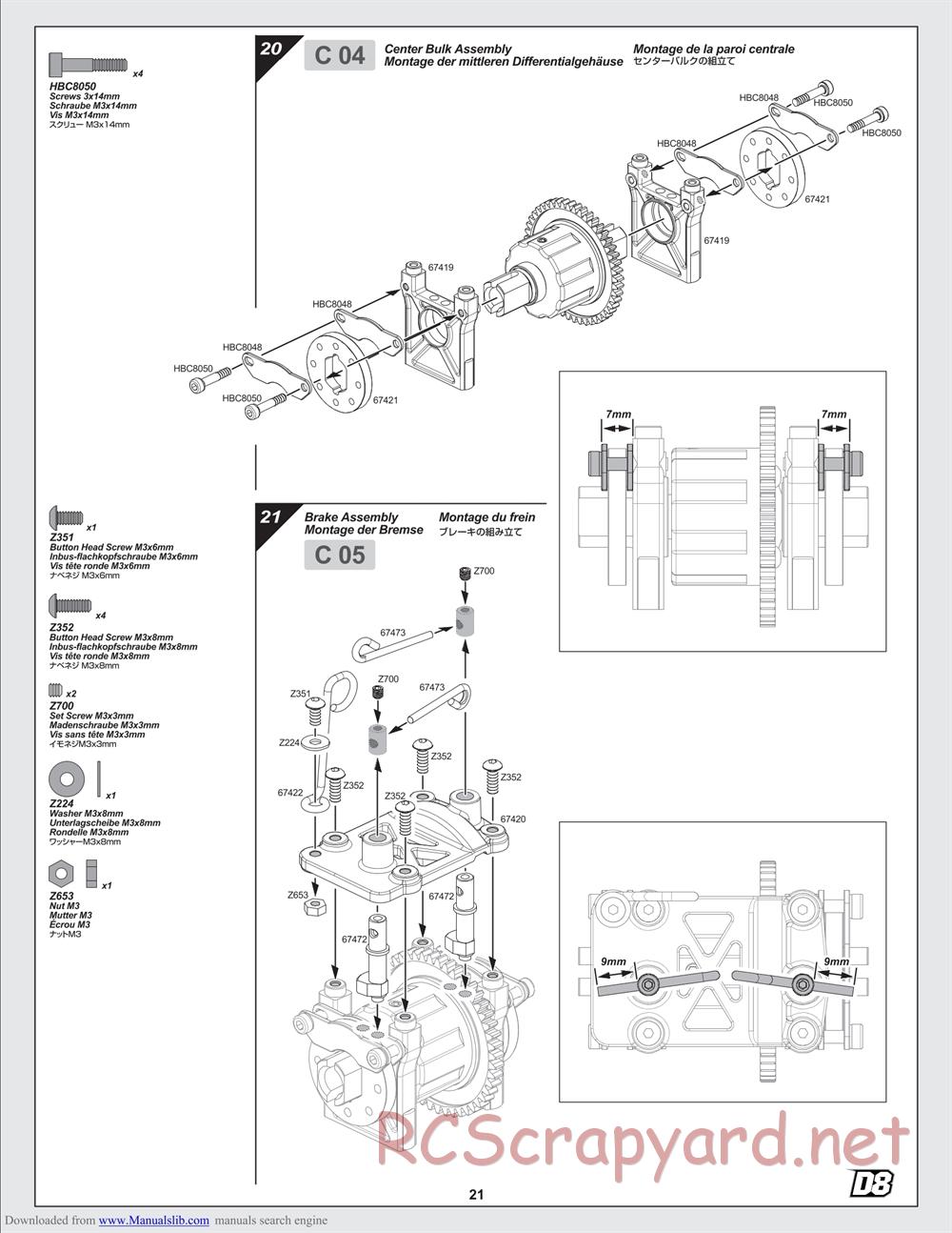 Hot Bodies - D8 - Manual - Page 21