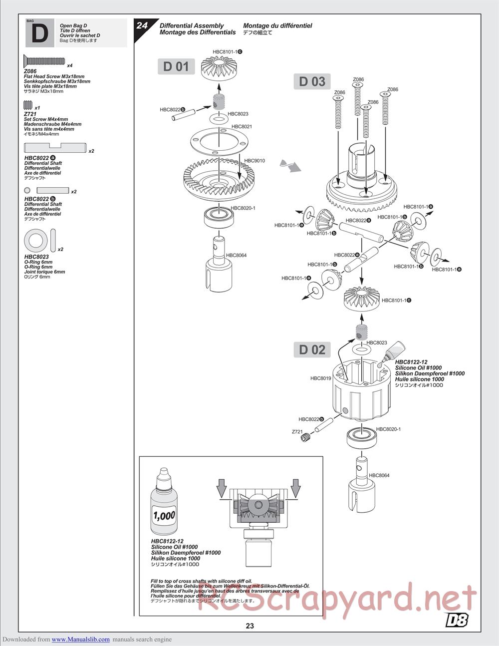 Hot Bodies - D8 - Manual - Page 23