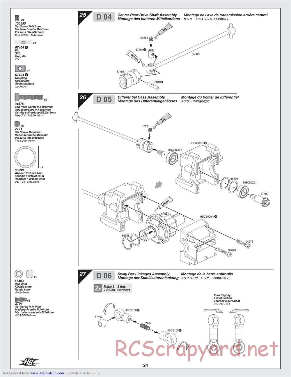 Hot Bodies - D8 - Manual - Page 24