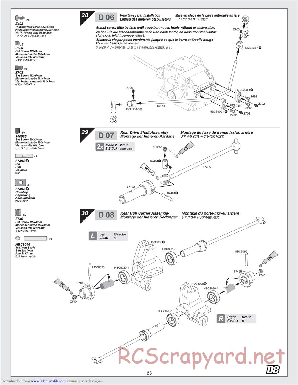 Hot Bodies - D8 - Manual - Page 25