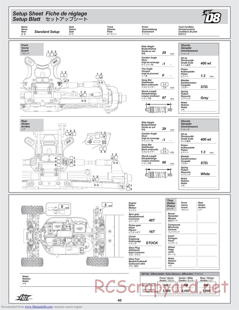 Hot Bodies - D8 - Manual - Page 40