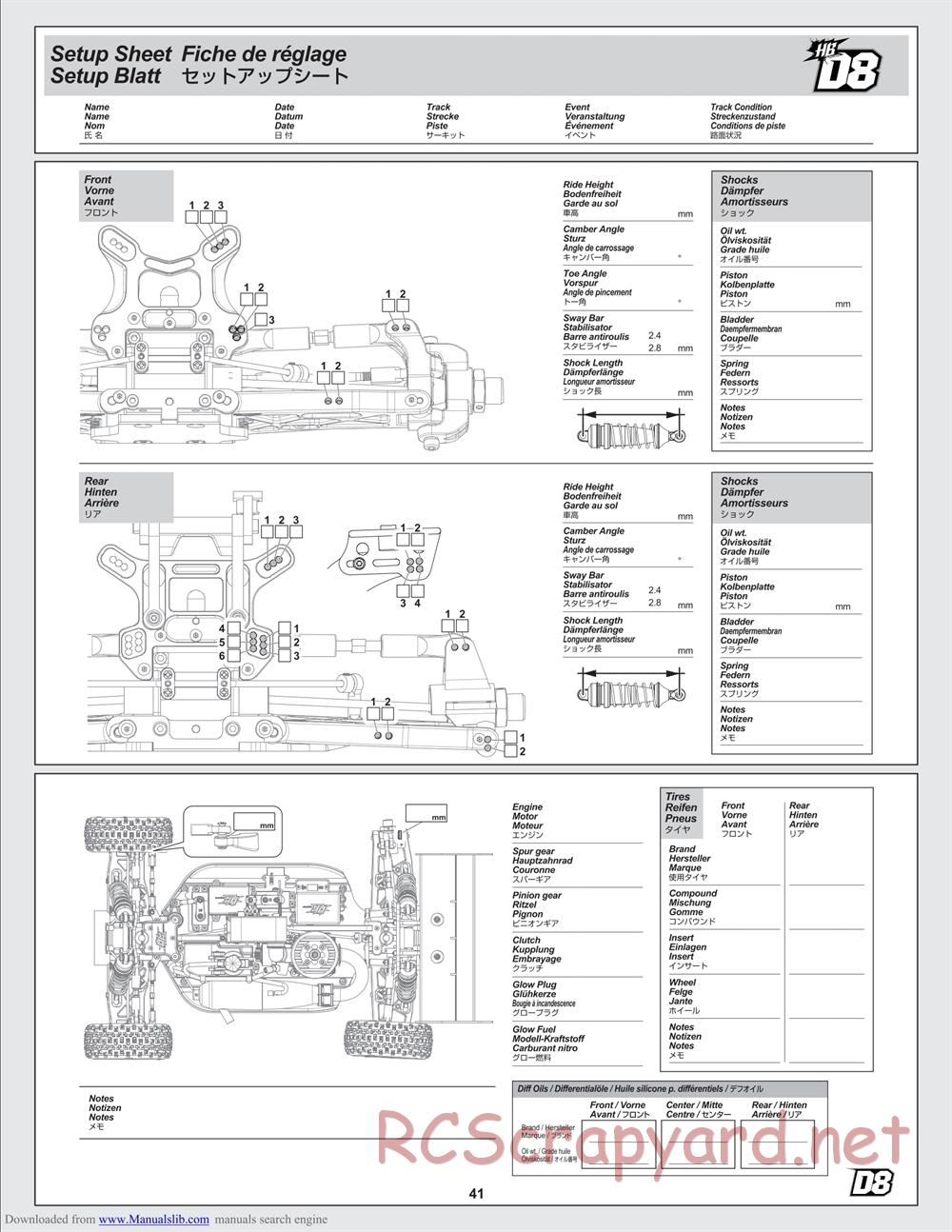 Hot Bodies - D8 - Manual - Page 41
