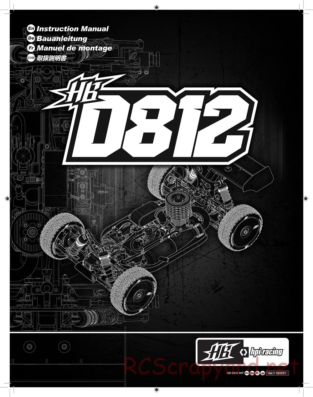 Hot Bodies - D812 - Manual - Page 1